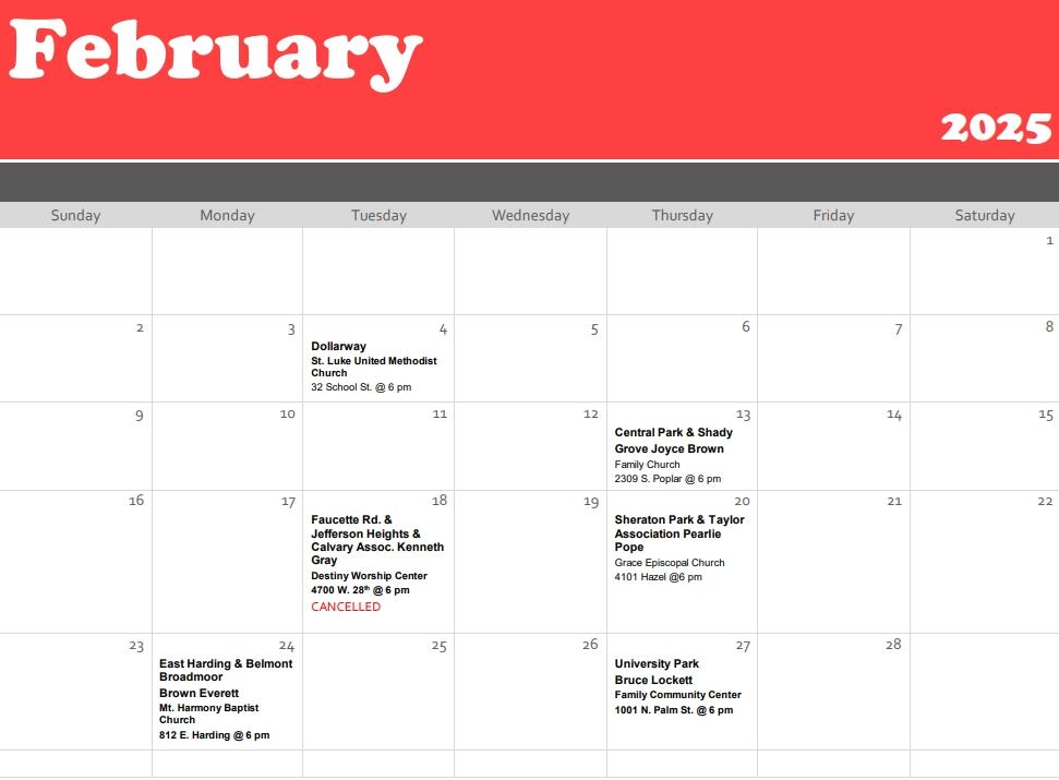 Feb NHW Calendar